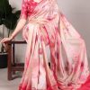 YNF 7024 Peach Color Tussar Silk With Viscose Border Floral Printed Saree Casual, Wedding, Festive, Events . Expected Delivery  4-6 Working Days @1699/- only                                                                                | Sarees, Bollywood Sarees, Creative Sarees, Designer Sarees, Embroidered Sarees, Ethnic Saree, Modern Digital sarees, Party Wear Sarees