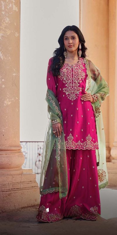 LG 1988 Pink Color Chinon Sequence Embroidery Work Salwar Suit Casual, Wedding, Festive, Events . Expected Delivery  4-6 Working Days @2149/- only      | Jump Suits, Salwar suit, Casual Suits, Creative suits, Designer Suits, Palazzo Suits, Party Wear Suits, Patiala Suits, Straight Suits