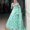 LNB 1716 Pista Color Tabby Silk Floral Print Embossed Design Lace Lehenga Choli Wedding, Party, Festive, Events Etc. Delivery 4-6 Working Days Rs 2499 | Lehenga, Bollywood Lehenga, Creative Lehenga, Designer Lehenga, Embroidered Lehenga, Party Wear Lehenga