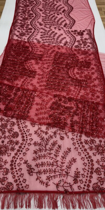 DF 3461 Red Color Butterfly Net 5mm Sequins Embroidery work Saree Saree Casual, Wedding, Festive, Events . Expected Delivery 4-6 Working Days @1799/- only | Sarees, Bollywood Sarees, Creative Sarees, Designer Sarees, Embroidered Sarees, Ethnic Saree, Modern Digital sarees, Party Wear Sarees
