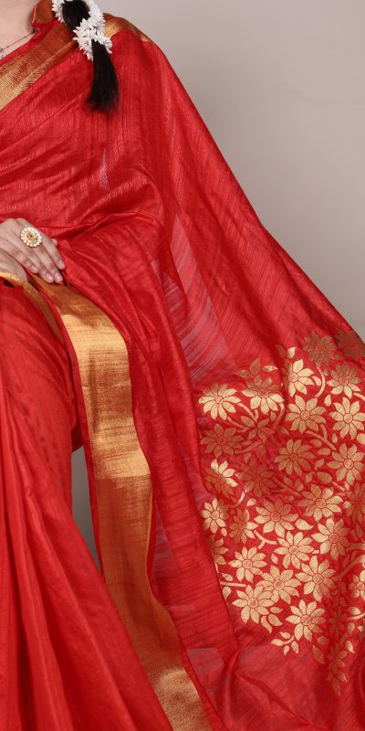 YNF 7903 Red Color Raw Silk Zari Weaving Work Saree Casual, Wedding, Festive, Events . Expected Delivery  4-6 Working Days @1699/- only                                                                                | Sarees, Bollywood Sarees, Creative Sarees, Designer Sarees, Embroidered Sarees, Ethnic Saree, Modern Digital sarees, Party Wear Sarees