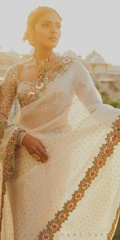 DF 3453 White Color Faux Georgette 5mm Sequence Work Casual, Wedding, Festive, Events . Expected Delivery 4-6 Working Days @2099/- only | Sarees, Bollywood Sarees, Creative Sarees, Designer Sarees, Embroidered Sarees, Ethnic Saree, Modern Digital sarees, Party Wear Sarees