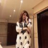 White Muslin Embroidery Salwar Suit