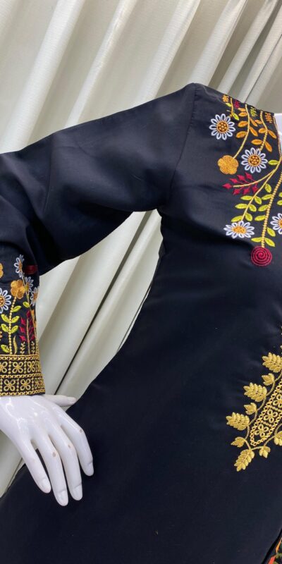 BE 397 Black Roman Silk with Embroidery Work Salwar Suit .Wedding, Party, Festive, Events, Best Price ₹1999. Delivery 4-6 Working Days. Shop now. | Jump Suits, Tops & Bottoms, Track Suits, Salwar suit, Casual Suits, Creative suits, Designer Suits, Palazzo Suits, Party Wear Suits, Patiala Suits, Straight Suits, Trendy Wear