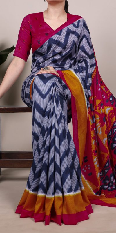 YNF 7043 Black Color Tasar Silk Printed With Designer Work Saree. Festive Deal ₹1549. Delivery 4-6 Working Days. Shop now. | Sarees, Bollywood Sarees, Creative Sarees, Designer Sarees, Embroidered Sarees, Ethnic Saree, Modern Digital sarees, Party Wear Sarees