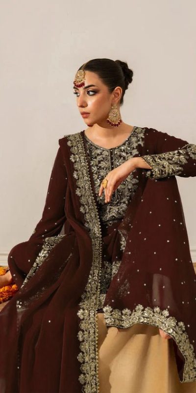RTC 5901 Brown Faux Georgette Salwar Suit Perfect for Wedding, Party, Raksha Bandhan, Eid, Pooja –. Introductory Price ₹2449. Delivery 4-6 Working Days. | Jump Suits, Salwar suit, Casual Suits, Creative suits, Designer Suits, Palazzo Suits, Party Wear Suits, Patiala Suits, Straight Suits