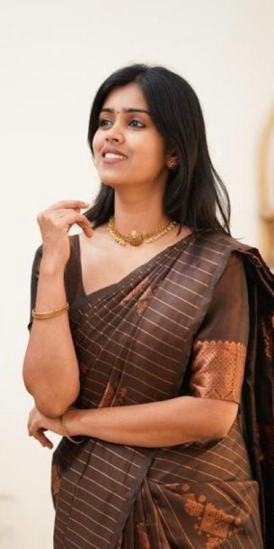 KP 5011 Brown in Collor Soft Lichi Silk Lace Work & Lace Border Saree . Get it for ₹1299. Delivery 4-6 Working Days. Shop now. | Sarees, Bollywood Sarees, Creative Sarees, Designer Sarees, Embroidered Sarees, Ethnic Saree, Modern Digital sarees, Party Wear Sarees