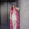 Chiku French Crape With Embroidery Work Salwar Suit