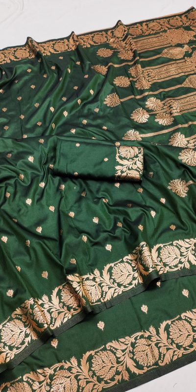 MB 171 Green Banarasi Silk Saree Perfect for Wedding, Party, Holi, Pongal, Pooja –. Festive Deal ₹1849. Delivery 4-6 Working Days. Shop now. | Sarees, Bollywood Sarees, Creative Sarees, Designer Sarees, Embroidered Sarees, Ethnic Saree, Modern Digital sarees, Party Wear Sarees
