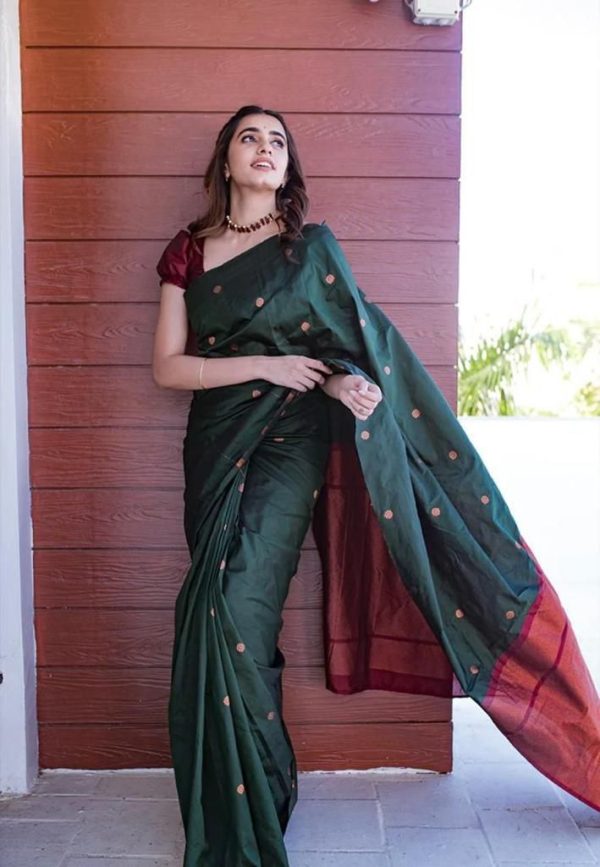 KP 5000 Green Soft Lichi Silk Saree with Designer Work. Wedding, Party, Festive, Events, Now at just ₹1249. Delivery 4-6 Working Days. Shop now. | Sarees, Bollywood Sarees, Creative Sarees, Designer Sarees, Embroidered Sarees, Ethnic Saree, Modern Digital sarees, Party Wear Sarees