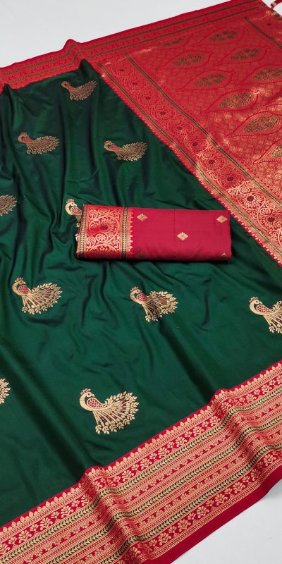 MB Morni Green in Soft Silk Zari Work & Lace Work Saree . Wedding, Party, Festive, Events, Grab it for ₹2099. Delivery 4-6 Working Days. Shop now. | Sarees, Bollywood Sarees, Creative Sarees, Designer Sarees, Embroidered Sarees, Ethnic Saree, Modern Digital sarees, Party Wear Sarees