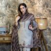 Grey Fox Georgette With Thread Work Salwar Suit