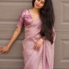 AC Gold Crush Lavender Gold Crush with Lace Border & Lace Work Saree . Festive Deal ₹2599. Delivery 4-6 Working Days. Shop now. | Sarees, Bollywood Sarees, Creative Sarees, Designer Sarees, Embroidered Sarees, Ethnic Saree, Modern Digital sarees, Party Wear Sarees