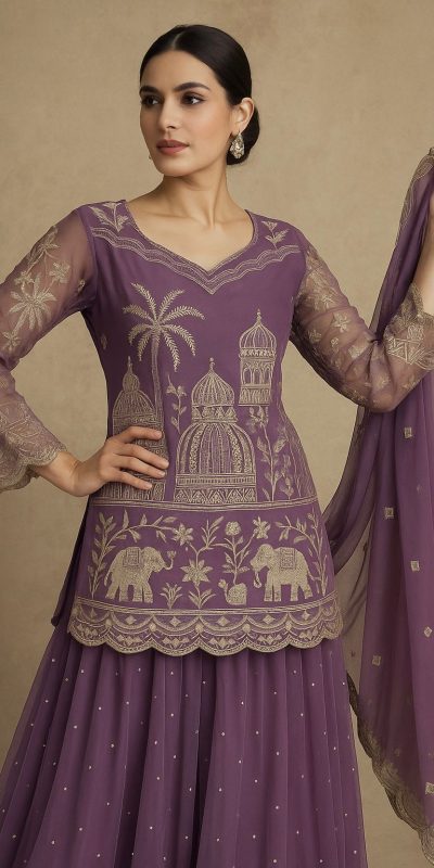 SRK 5247 Lavender Twill Net with Embroidery Work & Bead Work Salwar Suit . Now at just ₹1999. Delivery 4-6 Working Days. Shop now. | Jump Suits, Salwar suit, Casual Suits, Creative suits, Designer Suits, Palazzo Suits, Party Wear Suits, Patiala Suits, Straight Suits
