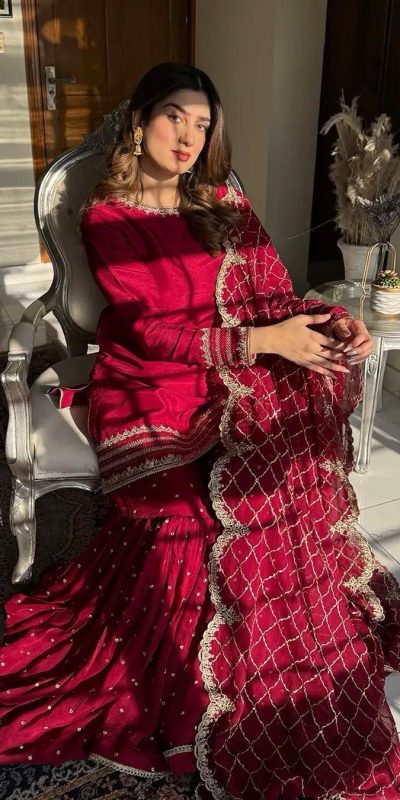 SRK 5261 Maroon Faux Georgette with Embroidery Work Salwar Suit . Wedding, Party, Festive, Events, Best Price ₹1949. Delivery 4-6 Working Days. Shop now. | Jump Suits, Salwar suit, Casual Suits, Creative suits, Designer Suits, Palazzo Suits, Party Wear Suits, Patiala Suits, Straight Suits