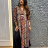 Multi Rayon Lace Work Salwar Suit
