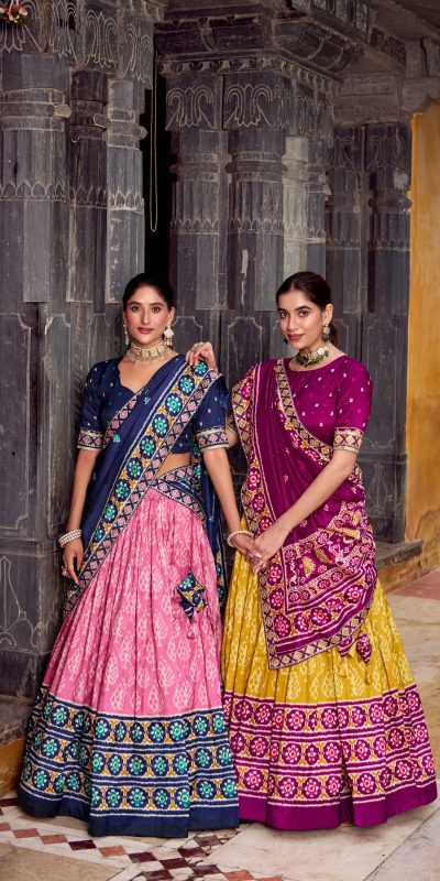 LNB 1246 Mustard Tasar Silk Lehenga Choli Perfect for Wedding, Party, Lohri, Haldi, Baisakhi – . Now at just ₹2649. Delivery 4-6 Working Days. Shop | Lehenga, Bollywood Lehenga, Creative Lehenga, Designer Lehenga, Embroidered Lehenga, Party Wear Lehenga