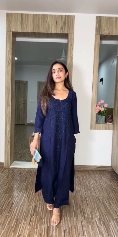 BE 390 Navy Blue Color Rayon Embroidery Sequence Salwar Suit with Work. Festive Deal ₹1749. Delivery 4-6 Working Days. Shop now. | Jump Suits, Salwar suit, Casual Suits, Creative suits, Designer Suits, Palazzo Suits, Party Wear Suits, Patiala Suits, Straight Suits