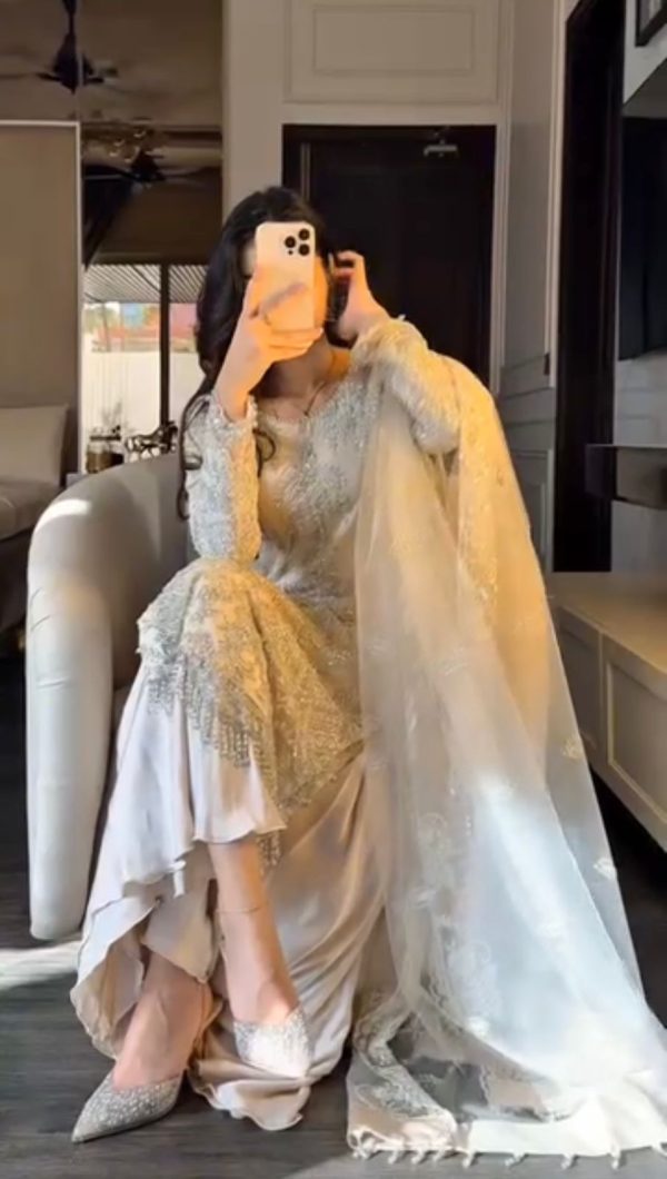 KF 1703 Off White Soft Net with Lace Work & Embroidery Work Salwar Suit . Festive Deal ₹2049. Delivery 4-6 Working Days. Shop now. | Salwar suit, Casual Suits, Creative suits, Designer Suits, Palazzo Suits, Party Wear Suits, Patiala Suits, Straight Suits
