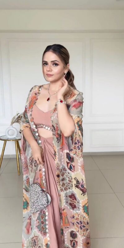 BE 134 Onion Fiona Silk Dhoti Suit Perfect for Wedding, Party, Traditional Day, Lohri, Onam – . Available at ₹1949 only. Delivery 4-6 Working Days. | Jump Suits, Salwar suit, Casual Suits, Creative suits, Designer Suits, Palazzo Suits, Party Wear Suits, Patiala Suits, Straight Suits