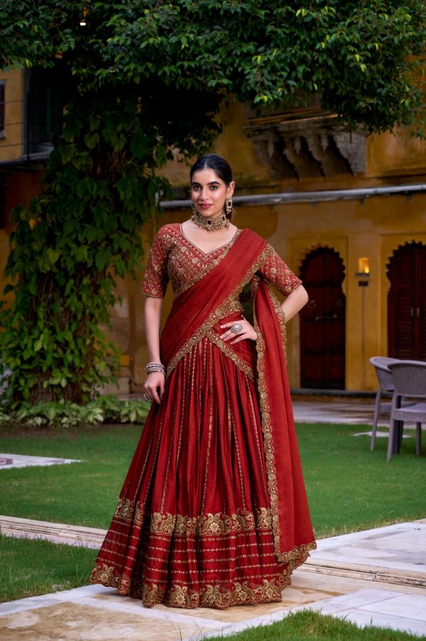LNB 1438 Orange Rangoli Crush Embroidery Work & Sequins Work Lehenga Choli in . Festive Deal ₹3899. Delivery 4-6 Working Days. Shop now. | Lehenga, Bollywood Lehenga, Creative Lehenga, Designer Lehenga, Embroidered Lehenga, Party Wear Lehenga