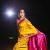 Pink Lichi Silk Jacquard Saree