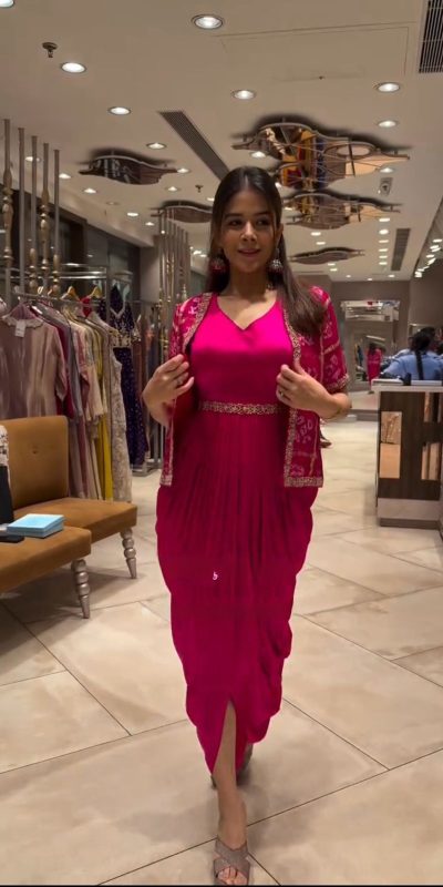 LG 2011 Pink Printed Chinon Dhoti Suit Perfect for Wedding, Party, Family Gatherings, Lohri, Durga Puja . Get it for ₹1799. Delivery 4-6 Working Days | Jump Suits, Salwar suit, Casual Suits, Creative suits, Designer Suits, Palazzo Suits, Party Wear Suits, Patiala Suits, Straight Suits