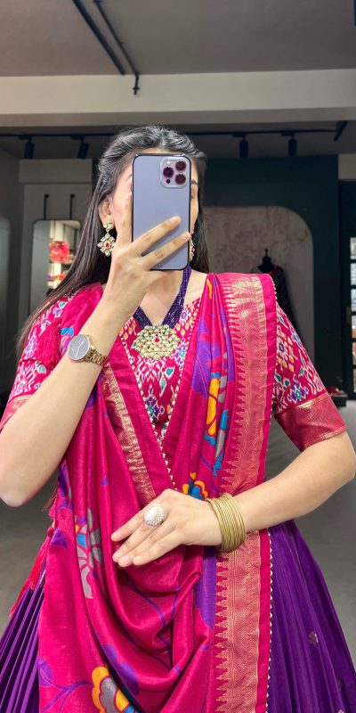 LNB 1211 Pink Tasar Silk Lehenga Choli Perfect for Wedding, Party, Lohri, Festival Celebrations, Anniversary Get it for ₹2449. Delivery 4-6 Working Days | Lehenga, Bollywood Lehenga, Creative Lehenga, Designer Lehenga, Embroidered Lehenga, Party Wear Lehenga