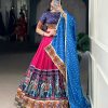 LNB 1726 Pink Tasar Silk With Gamth Work & Mirror Work Lehenga Choli . Festive Deal ₹2999. Delivery 4-6 Working Days. Shop now. | Lehenga, Bollywood Lehenga, Creative Lehenga, Designer Lehenga, Embroidered Lehenga, Party Wear Lehenga