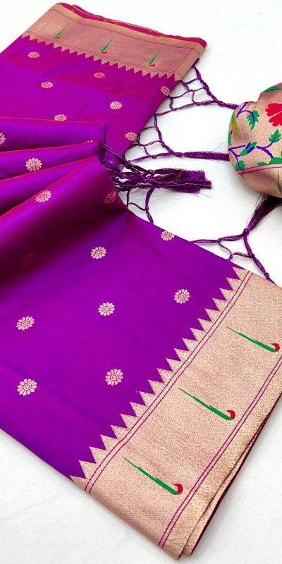MB 150 Purple A Pethani silk Saree Perfect for Wedding, Party, Baisakhi, Reception, Traditional Day – . Affordable Price ₹2549. Delivery 4-6 Working | Sarees, Bollywood Sarees, Creative Sarees, Designer Sarees, Embroidered Sarees, Ethnic Saree, Modern Digital sarees, Party Wear Sarees