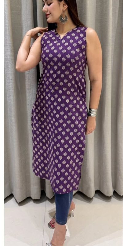 INLI Blush 7.0 Purple Color Cotton With Printed Designer Work Kurti . Get it for ₹1269. Delivery 4-6 Working Days. Shop now. | Kurti, Bollywood Kurti, Creative Kurtis, Designer Kurti, Party Wear Kurti, Selfie Kurti