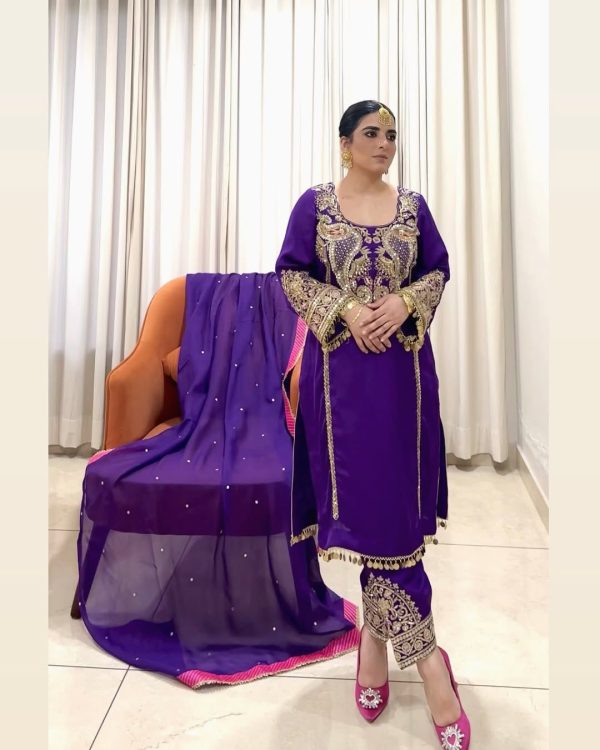 KF 1704 Purple Georgette with Embroidery Work & Lace Work Salwar Suit . Special Price ₹1999. Delivery 4-6 Working Days. Shop now. | Jump Suits, Tops & Bottoms, Track Suits, Salwar suit, Casual Suits, Creative suits, Designer Suits, Palazzo Suits, Party Wear Suits, Patiala Suits, Straight Suits, Trendy Wear
