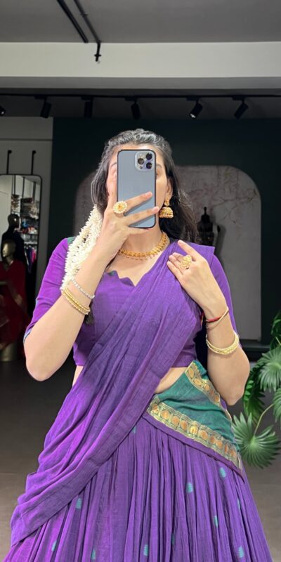 LNB 1904 Purple Pure Chanderi with Zari Work Lehenga Choli . Affordable Price ₹1999. Delivery 4-6 Working Days. Shop now. | Lehenga, Bollywood Lehenga, Creative Lehenga, Designer Lehenga, Embroidered Lehenga, Party Wear Lehenga
