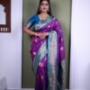 MB 22 Purple Soft Paithani silk Saree Perfect for Wedding, Party, Sangeet, Haldi, Housewarming – . Best Price ₹2449. Delivery 4-6 Working Days. Shop no | Sarees, Bollywood Sarees, Creative Sarees, Designer Sarees, Embroidered Sarees, Ethnic Saree, Modern Digital sarees, Party Wear Sarees
