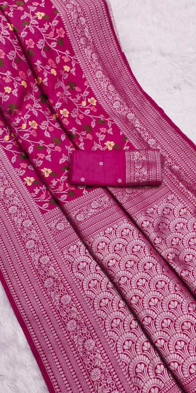 MB 96 Maroon Color Khaddi Pashmina with Zari Work & Lace Work Saree . Now at just ₹1999. Delivery 4-6 Working Days. Shop now. | Sarees, Bollywood Sarees, Creative Sarees, Designer Sarees, Embroidered Sarees, Ethnic Saree, Modern Digital sarees, Party Wear Sarees