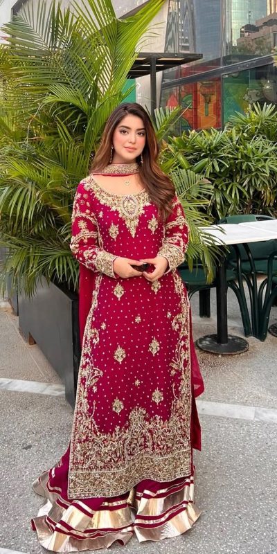 NSR 870 Red Georgette Silk Embroidery Lace Work Salwaar Suit in . Introductory Price ₹2399. Delivery 4-6 Working Days. Shop now. | Jump Suits, Tops & Bottoms, Track Suits, Salwar suit, Casual Suits, Creative suits, Designer Suits, Palazzo Suits, Party Wear Suits, Patiala Suits, Straight Suits, Trendy Wear