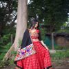 LNB 1693 Red Pure Cotton With Gamthi Work & Mirror Work Lehenga Choli. Affordable Price ₹3999. Delivery 4-6 Working Days. Shop now. | Lehenga, Bollywood Lehenga, Creative Lehenga, Designer Lehenga, Embroidered Lehenga, Party Wear Lehenga