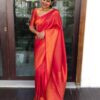 KP 4040 Red Soft Lichi Silk Saree Perfect for Wedding, Party, Ethnic Day, Raksha Bandhan, Temple Visit – . Exclusive Offer ₹1299. Delivery 4-6 Working D | Sarees, Bollywood Sarees, Creative Sarees, Designer Sarees, Embroidered Sarees, Ethnic Saree, Modern Digital sarees, Party Wear Sarees