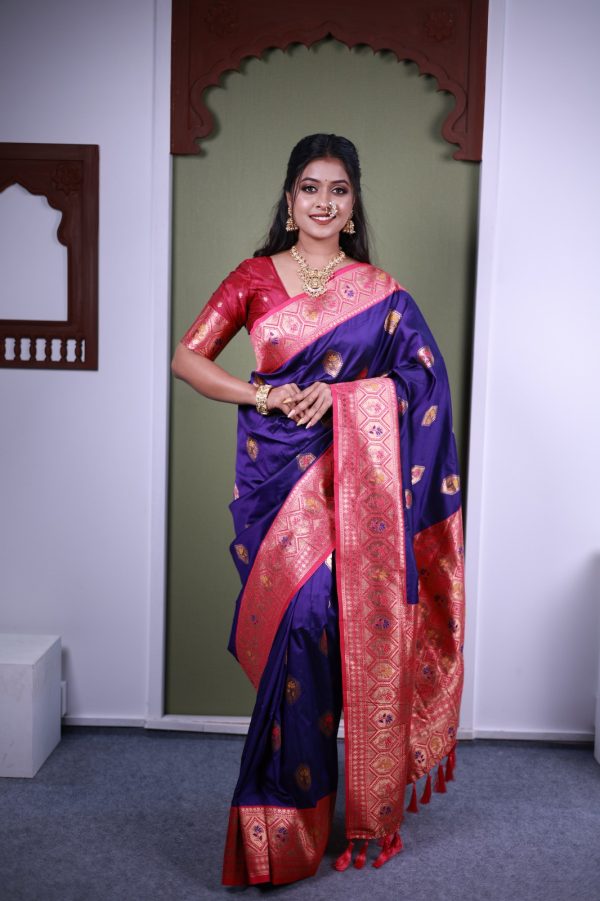 MB 22 Royal Blue Soft Paithani silk Saree Perfect for Wedding, Party, Sangeet, Haldi, Housewarming – . Best Price ₹2449. Delivery 4-6 Working Days. Shop no | Sarees, Bollywood Sarees, Creative Sarees, Designer Sarees, Embroidered Sarees, Ethnic Saree, Modern Digital sarees, Party Wear Sarees