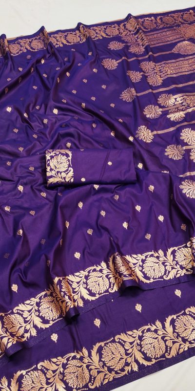 MB 171 Royal Purple Banarasi Silk Saree Perfect for Wedding, Party, Holi, Pongal, Pooja –. Festive Deal ₹1849. Delivery 4-6 Working Days. Shop now. | Sarees, Bollywood Sarees, Creative Sarees, Designer Sarees, Embroidered Sarees, Ethnic Saree, Modern Digital sarees, Party Wear Sarees
