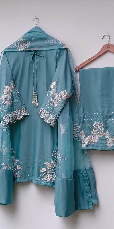 ZSR 3122 Sky Blue Pure Natural Crep Silk Salwar Suit Perfect for Wedding, Party, Pongal, Onam, Reception – . Available at ₹1849 only. Delivery 4-6 Work | Jump Suits, Salwar suit, Casual Suits, Creative suits, Designer Suits, Palazzo Suits, Party Wear Suits, Patiala Suits, Straight Suits