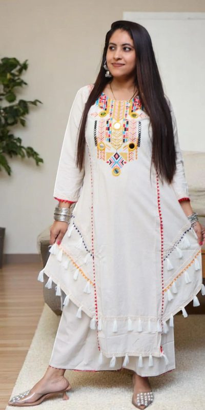 NSR 867 White Khadi Cottan with Mirror Work & Embroidery Work Salwar Suit . Get it for ₹1949. Delivery 4-6 Working Days. Shop now. | Jump Suits, Tops & Bottoms, Track Suits, Salwar suit, Casual Suits, Creative suits, Designer Suits, Palazzo Suits, Party Wear Suits, Patiala Suits, Straight Suits, Trendy Wear