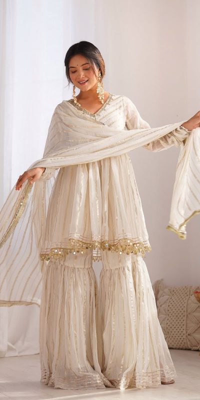 SRK 5300 White Mal Chanderi With Lace Work & Mirror Work Salwar Suit . Get it for ₹2099. Delivery 4-6 Working Days. Shop now. | Jump Suits, Tops & Bottoms, Track Suits, Salwar suit, Casual Suits, Creative suits, Designer Suits, Palazzo Suits, Party Wear Suits, Patiala Suits, Straight Suits, Trendy Wear