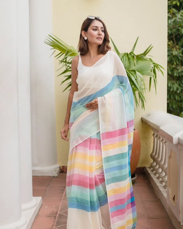 SC 239 Pink Georgette With Lace Work & Lace Border Saree . Wedding, Party, Festive, Events, Exclusive Offer ₹1599. Delivery 4-6 Working Days. Shop now. | Sarees, Bollywood Sarees, Creative Sarees, Designer Sarees, Embroidered Sarees, Ethnic Saree, Modern Digital sarees, Party Wear Sarees
