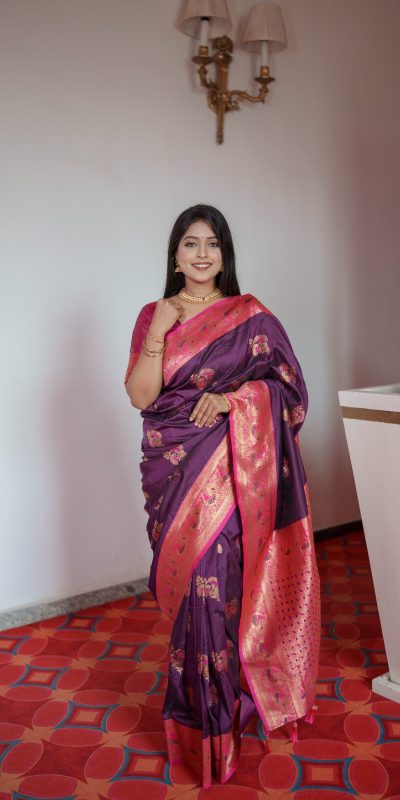 MB Paithani-3 Wine Color in Pethani Silk Zari Work & Lace Work Saree . Grab it for ₹2199. Delivery 4-6 Working Days. Shop now. | Sarees, Bollywood Sarees, Creative Sarees, Designer Sarees, Embroidered Sarees, Ethnic Saree, Modern Digital sarees, Party Wear Sarees