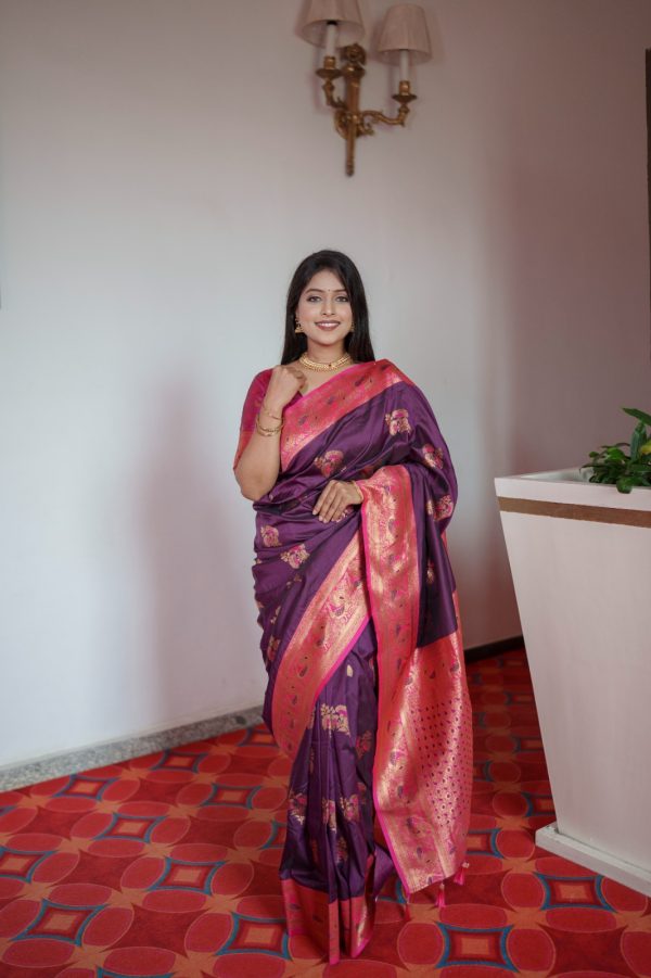 MB Paithani-3 Wine Color in Pethani Silk Zari Work & Lace Work Saree . Grab it for ₹2199. Delivery 4-6 Working Days. Shop now. | Sarees, Bollywood Sarees, Creative Sarees, Designer Sarees, Embroidered Sarees, Ethnic Saree, Modern Digital sarees, Party Wear Sarees