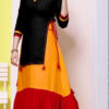 INLI Raas Black in Color 14 kg Rayon Designer Work Gown . Wedding, Party, Festive, Events Available at ₹1499 only. Delivery 4-6 Working Days. Shop now. | Jump Suits, Salwar suit, Casual Suits, Creative suits, Designer Suits, Palazzo Suits, Party Wear Suits, Patiala Suits, Straight Suits
