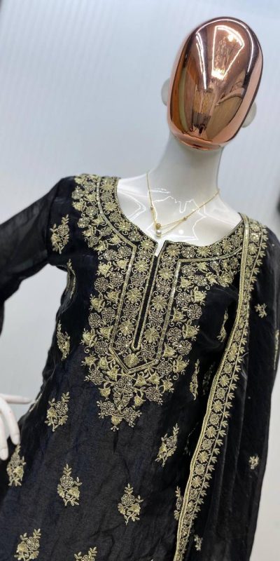 LG 1975 Black Fendy Salwar Suit Perfect for Wedding, Party, Temple Visit, Durga Puja, Baisakhi – . Get it for ₹1999. Delivery 4-6 Working Days. Shop now | Jump Suits, Salwar suit, Casual Suits, Creative suits, Designer Suits, Palazzo Suits, Party Wear Suits, Patiala Suits, Straight Suits