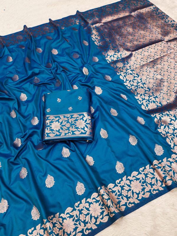 MB 1133 Blue in Banarasi Silk Lace Work & Zari Work Saree . Introductory Price ₹1849. Delivery 4-6 Working Days. Shop now. | Sarees, Bollywood Sarees, Creative Sarees, Designer Sarees, Embroidered Sarees, Ethnic Saree, Modern Digital sarees, Party Wear Sarees