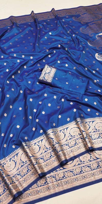 MB 1132 Blue Banarasi silk Saree Perfect for Wedding, Party, Traditional Day, Lohri, Durga Puja – . Festive Deal ₹1849. Delivery 4-6 Working Days. | Sarees, Bollywood Sarees, Creative Sarees, Designer Sarees, Embroidered Sarees, Ethnic Saree, Modern Digital sarees, Party Wear Sarees